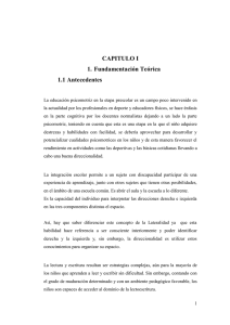 CAPITULO I 1. Fundamentación Teórica 1.1