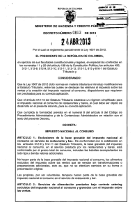 decreto 803 de 2013