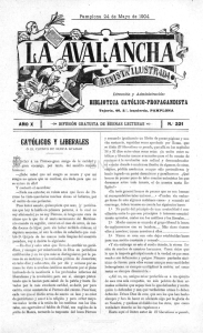 La Avalancha : revista ilustrada. Año 10, n. 221 (24 mayo 1904)