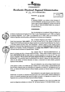 Resolución Directoral Nº 748-2013-GRSM/ORA | Fecha