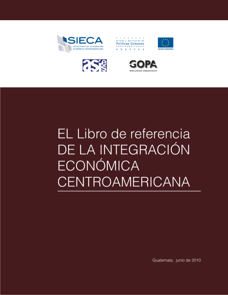 EL Libro De Referencia DE LA INTEGRACIÓN ECONÓMICA