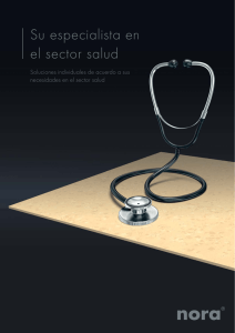 Su especialista en el sector salud
