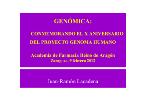 Proyecto Genoma Humano Zaragoza [Modo de compatibilidad]