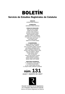 Boletín del SERC nº 131 julio-agosto 2007