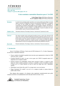 Crisis económica - Sociedad Canaria Isaac Newton de Profesores