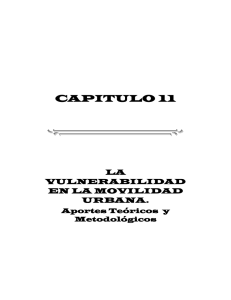 VULNERABILIDAD EN SITUACIONES DE MOVILIDAD URBANA