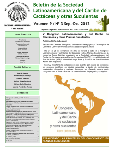 Boletín Vol 9 No 3 Sep.- Dic - 2012. - Instituto de Biología