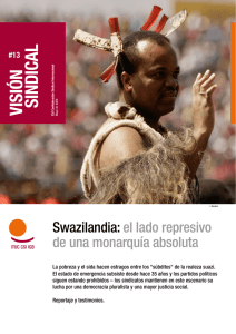 Visión sindical: Swazilandia