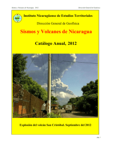 Boletín Anual 2012 - Geofísica