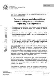 16.07.13 F Miranda Jornada derechos y patente obtentor