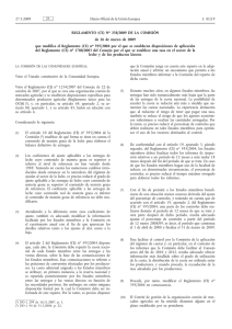 Reglamento (CE) 258/2009