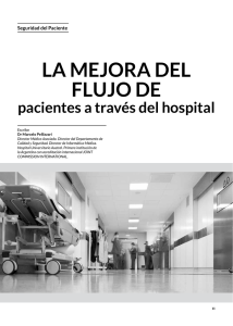 La mejora del flujo de pacientes a través del hospital