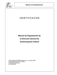 MO-312-Mayo-2003 - Secretaría de Comunicaciones y Transportes