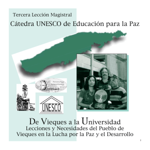 Versión en  - Cátedra UNESCO de Educación para la Paz