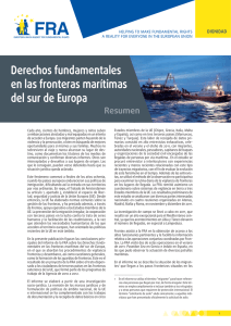 Derechos fundamentales en las fronteras marítimas del sur de Europa
