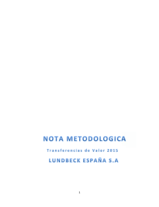 Nota metodológica 2015