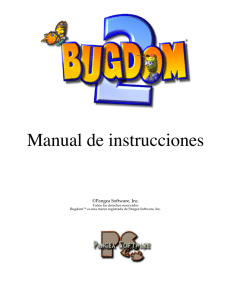 Bugdom 2 Instructions (Spanish)2