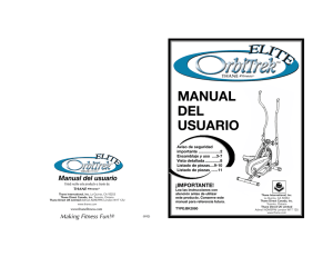 manual del usuario - Thane® International Inc.
