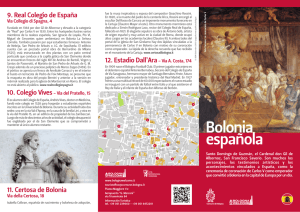 Bolonia española - Storia e Memoria di Bologna