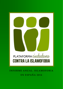 informe anual. islamofobia en españa 2014
