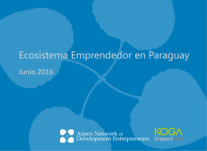 Ecosistema Emprendedor en Paraguay