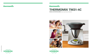 Manual de instrucciones Thermomix TM31