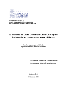 El Tratado de Libre Comercio Chile