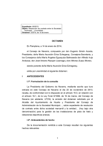 Dictamen:2/2014, de 14 de enero - Gobierno