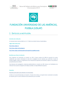 fundación universidad de las américas, puebla (udlap)