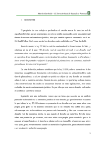Martín Gariboldi – El Derecho Real de Superficie Forestal 1