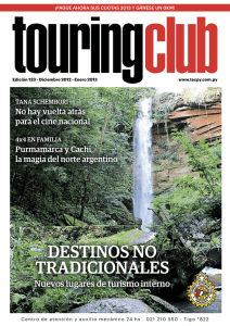 Diciembre 2012 - Touring y Automóvil Club Paraguayo
