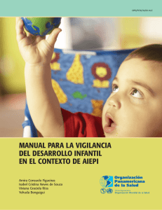 manual para la vigilancia del desarrollo infantil en el
