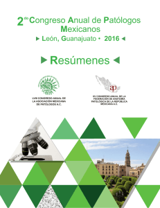 2do Congreso Anual de Patólogos Mexicanos • 5 León, Guanajuato