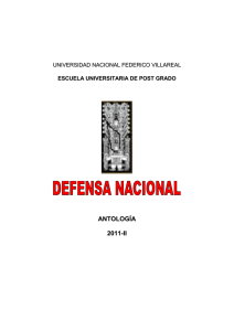 Defensa Nacional Antología
