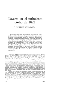 Navarra en el turbulento otoño de 1822 - Gobierno