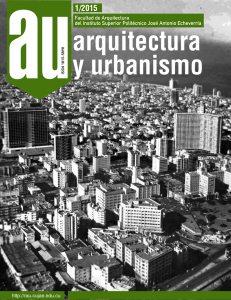 Vol 36, No 1 (2015) - Arquitectura y Urbanismo