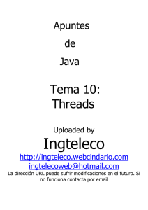 Tema 10: Threads - Ingteleco-Web