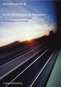 La red transeuropea de transporte