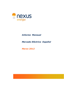 Informe Mercado Electrico Marzo 2012 Nexus