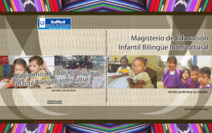 Magisterio de Educación Infantil Bilingüe Intercultural