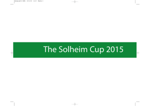 The Solheim Cup 2015