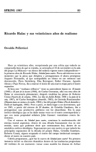 Ricardo Halac y sus veinticinco años de realismo