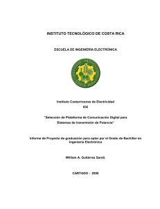 INSTITUTO TECNOLÓGICO DE COSTA RICA