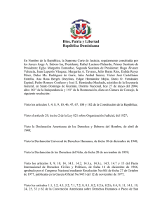 Resolución No. 699-2004 - Observatorio Judicial Dominicano