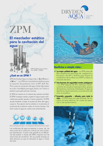 Catálogos - Tratamiento de agua ZPM Dryden Aqua
