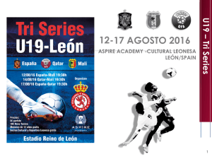 12-17 agosto 2016 - Cultural y deportiva leonesa