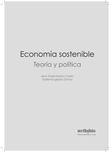 Economía sostenible : teoría y política