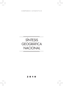 síntesis geográfica nacional - Instituto Nacional de Estadísticas