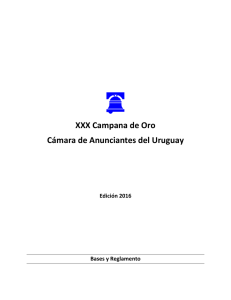 XXX Campana de Oro Cámara de Anunciantes del Uruguay