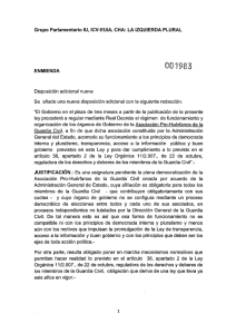 Tomo VI: Enmiendas PGE - Congreso de los Diputados